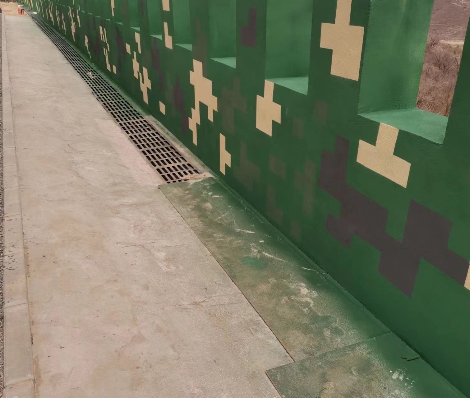 益阳围墙迷彩喷涂,数迷彩漆