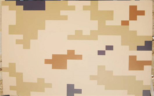 益阳荒漠迷彩漆喷涂